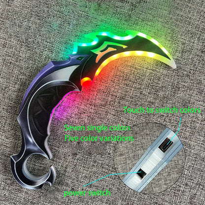 Aura-Sync Luminous Kunai – 22cm