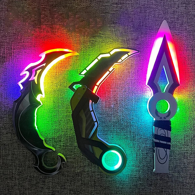 Aura-Sync Luminous Kunai – 22cm