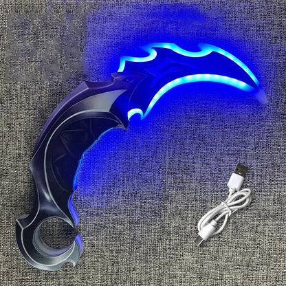 Aura-Sync Luminous Kunai – 22cm